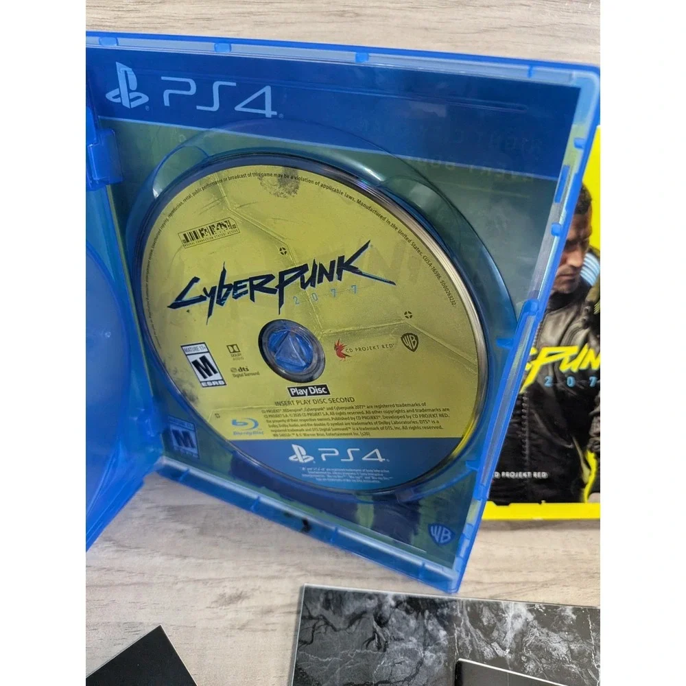Cyberpunk 2077: Ultimate Edition - Sony PlayStation 4 PS4 - CIB W/ Extras